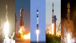 Космический марафон и новый рекорд: на 4 февраля запланировано пять ракетных запусков за сутки